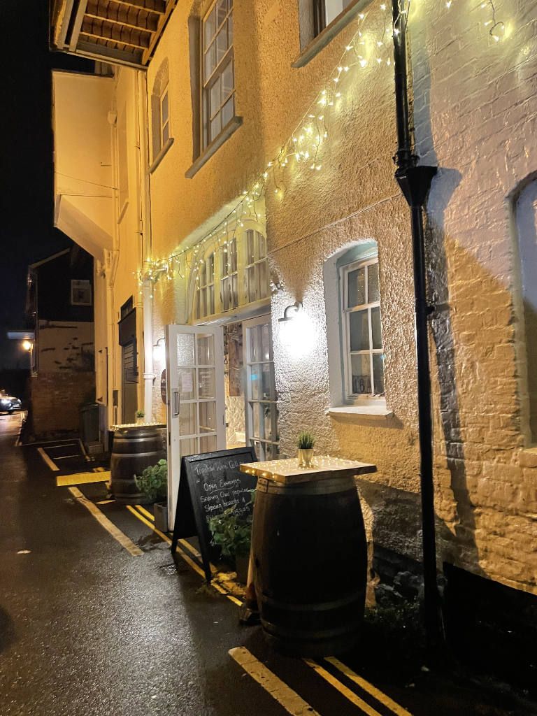 Topsham Wine Cellar Entrance